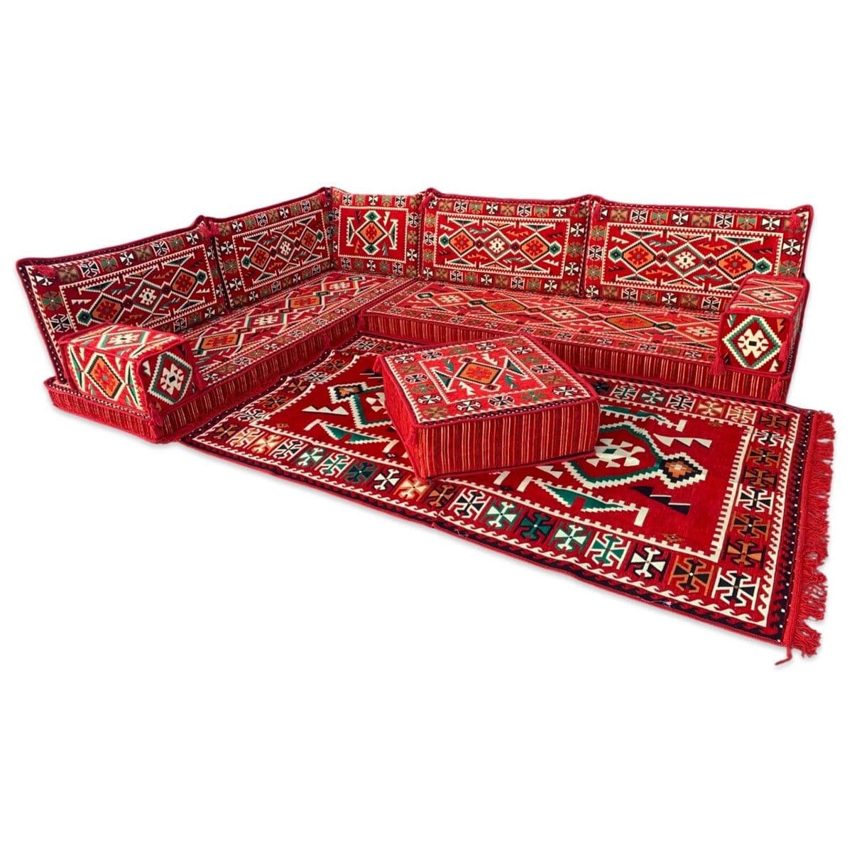 مجلس على شكل- L