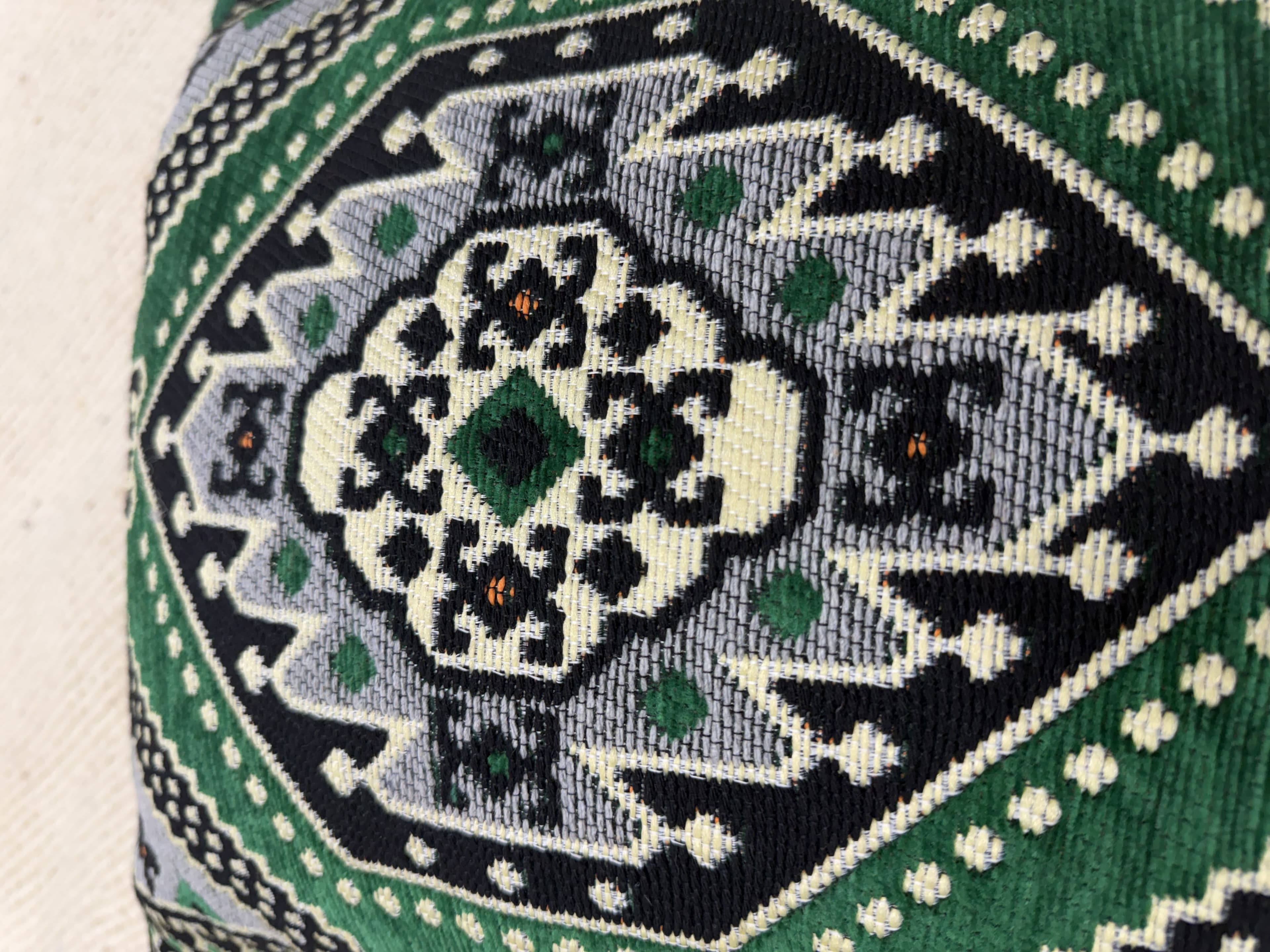 وسادة  تقليدية  باللون أخضر-40*40cm 4